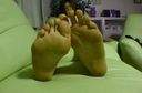 Moe Miyashita (21) Foot size 24.5cm★ Woman ★ showing the soles of her feet that ★ smell even if you take care of them (11)