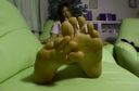 Moe Miyashita (21) Foot size 24.5cm★ Woman ★ showing the soles of her feet that ★ smell even if you take care of them (11)