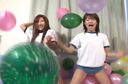 【戀物癖】燈籠女郎在氣球室玩耍！ ！！　4