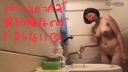 [Colossal breasts manzuri] H cup wife's lewd masturbation captured by a camera set up in the shower room [Sample available]