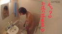 [Colossal breasts manzuri] H cup wife's lewd masturbation captured by a camera set up in the shower room [Sample available]