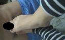 【Footjob Ejaculation】Her Footjob