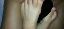 【Footjob Ejaculation】He who likes footjobs