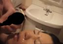 [Facial ejaculation] Facial cumshot to begging girlfriend