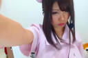 【Live Chat】A girl in a nurse who can see the boing is sloppy!