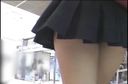 【Amateur Panty Shot】Nasty buttocks