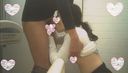 ≪ Hidden Shooting 08≫29 Years Old Celebrity Married Woman / Park Toilet Mouth Shot