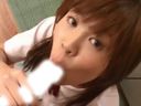 Mikan-chan, a girl☆ high school student kogal, shoots thick semen in the mouth in the kitchen