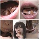 Woman Eating Chewing & Pseudo Blow Frankfurt