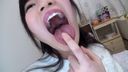 Momona's mouth selfie