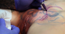 Close contact shooting of a woman who even tattoos her dick (1)