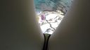 顔出しGカップパイパンモデル　激エロV水着水中撮影