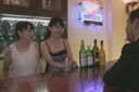 【None】Two older sisters in a girls' bar treat me drunk