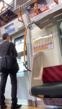 [It's a private 2-year ♡ selfie! ] It is a panchira masturbation video on the train, I didn't notice it for a long time, but it was awkward to see it at the end ...