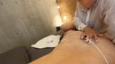 【Men's Esthetic Workshop】 [POV video] When I gave a reverse massage to a half-faced beauty, love juice was dripping from my, so I put a raw in it www [Akari (24 years old) 11th time]