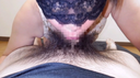 Deep throat of a prostitute, ejaculation in the back of the throat from