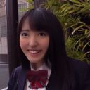 An honor student attending a prestigious school in Tokyo, black hair neat, boxed * who has never masturbated * and a vaginal shot photo session