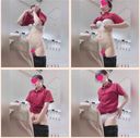【Hidden Camera / Workplace Changing Room Masturbation】Amateur college student masturbating in the girls' changing room where she works part-time (mp4)