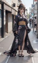 AI Sexy Cosplay (Uncensored) Vol.4 Kimono Edition