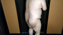 【胖乎乎的男人系列#9】半夜在酒店第二次裸體曝光挑戰！
