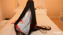 "Super Long Hair Priestess Mitsuami Last Hair Fetish Sex Dedication" ★ The first and last 150cm super long hair tip cut is also included ♡ After sexual offering in Miko cosplay, finish with the last nipple licking while being shampooed