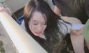 【개인】아파트의 복도에 울려 퍼지는 하얀 피부의 일본인 미인 유부녀, 발코니에서 욕을 당하고 억지로 함침.
