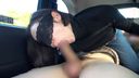Immediately! Car continuous swallowing off paco pacifier wife [personal shooting]