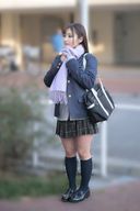 【わるいこと】ハーフ顔の制服♀　ゼリー状の一発中出しご懐妊