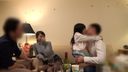 【Adultery】I went to a hotel with a pair of neat married women who are nurses. A female body with a cute face, big breasts and a female body that is brought for adultery. He looks innocent, but when he gets estrus, he sticks his ass out ...