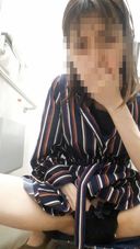 Slender gari girl masturbates in a public toilet ☆