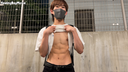 [First Dori] 18 years old with a cute face and abs bakibaki! Attacked by a man's mouth and hands, blushing and debrating milk!