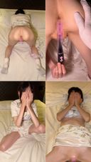 [Prank to a drinking friend] Tell the junior slender beauty "Kayo" of the part-time job to take a picture and block the face and vaginal shot