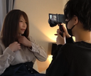 First collaboration sex with H cup male dress girl Usami