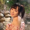 [This sex is engraved on the grave] Ruru-chan, who is too cute, and her cousin in a room with an open-air bath at a certain hot spring inn. * Amateur face and personal photography