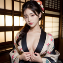 【High Quality】Play in the tatami room with a beautiful woman in a kimono