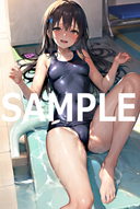 Former Type School Swimsuit (Glossy) Photo Collection (with Zip)