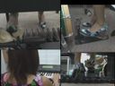 Reprint Electone performance while stepping on a stuffed animal in amateur model sandals high heels