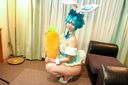 【Estrus rabbit】 G Cup Big Layer Suzu-chan Dark Exposure of the Layer World! A-loving cosplayer's lewd raw saddle SEX was a personal POV video