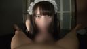 [Amateur / Individual shooting] 21-year-old brown hair long hair maid clothes neat and clean gal. Gonzo sex that shakes the fair-skinned fluffy pie body and makes you.