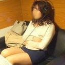 【素人】清楚っぽい塾講師のお姉さん。 ネカフェでひっそりとオナニーに耽っている姿を撮影しました。
