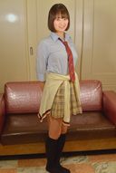 ひめちゃんネクタイ制服の巨乳パイパンヌード写真集第１０。レビュー特典で無修正ZIP