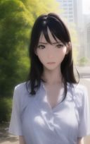 AI Fetich Album #12 外で脱いじゃう美女たち【AIグラビア写真集】