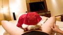 Yuki (19) 4th time with Santa costume, let me lick the vibrator thrust into the anus and leave it alone