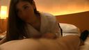 【Amateur OL】Icha Love SEX at a hotel with a beautiful colleague. Slender body in cowgirl position.