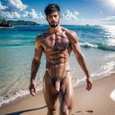 男士裸體照片集私人海灘2