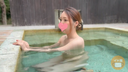 【個人撮影】元グラドルのS級美女を貸し切り温泉で一日ハメ続けて中出し漬けにしました（後編）