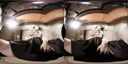 [180VR3D] 開場 10 分鐘 600 日元臉坐店 13 Hana 24 歲 H 姐姐的染色麵包臉坐著