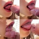 [Super Appu! ] A rich on the balcony in the afternoon. Full of eroticism with a close-up video! Observe the movement of your lips and tongue w