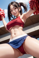 AI Beauty Cheer Girl Image Collection