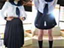 [Limited time product] Amateur model appearance Local 〇〇 prefecture J 〇 Real uniform series [Miniskirt raw legs navy blue socks, sheer bra & sheer skirt, edition] photo book (ZIP file downloadable)